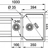 Кухонная мойка Franke UBG 651-100 (белый)
