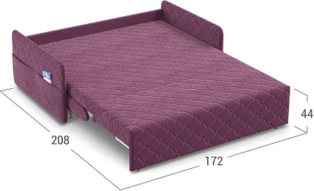 Диван Moon Trade Страйк 119 002110 (фиолетовый)