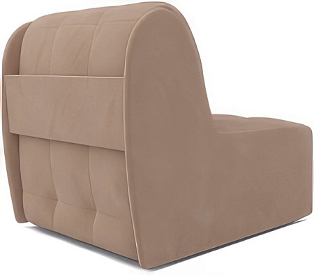 Кресло-кровать Мебель-АРС Барон №2 (велюр, бежевый Luna 061)