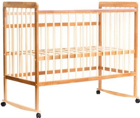 Детская кроватка Bambini Euro Style М 01.10.03 (натуральный)