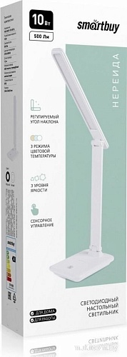 Настольная лампа SmartBuy SBL-DL-10-wc-w