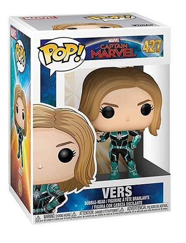 Фигурка Funko Bobble Marvel Captain Marvel Vers 36342