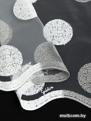 Тюль Amore Mio RR 240580-90 3x2.7 м 9979 (серебристый)