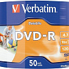 DVD-R диск Verbatim 4.7Gb 16x 43793 (50 шт)