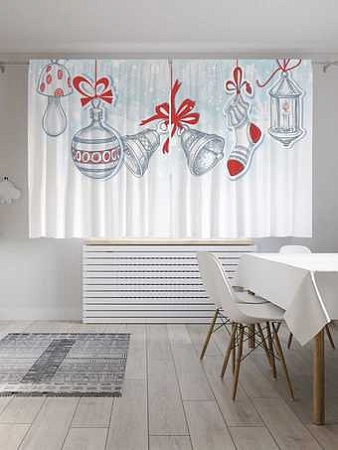 Комплект штор JoyArty В каждом доме Oxford DeLux 1.45x1.8 м pox_20071_145x180 (2 шт)