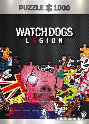 Пазл Good Loot Watch Dogs Legion Pig Mask - 1000 элементов