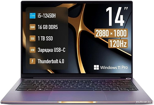 Ноутбук Machcreator Prime X14 JB0C1E001RU