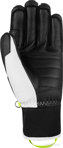 Горнолыжные перчатки Reusch Master Pro 6101109-7746 (р-р 9, Black/White/Safety Yellow)