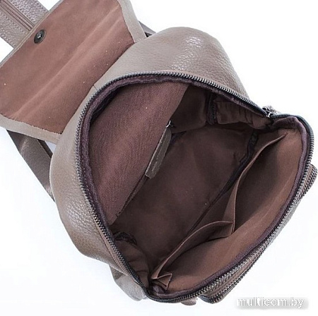 Городской рюкзак Poshete 921-0171-DCF (темный кофейный)