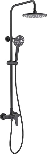 Душевая система Aquatek Бетта AQ2160MB (черный матовый)