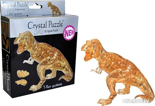 3Д-пазл Crystal Puzzle Динозавр T-Rex 90234