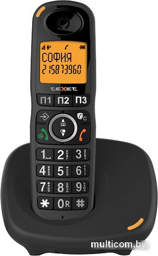 Радиотелефон TeXet TX-D8905A (черный)