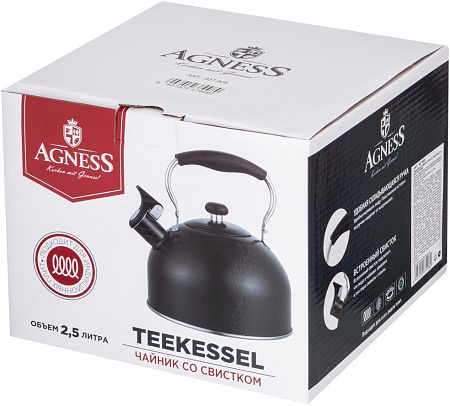 Чайник со свистком Agness Teekessel 937-907