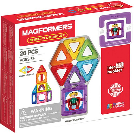 Конструктор Magformers 715014-Д Basic Plus Set - Девочка