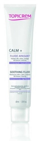 Topicrem Крем Calm+ Флюид успокаивающий 40 мл