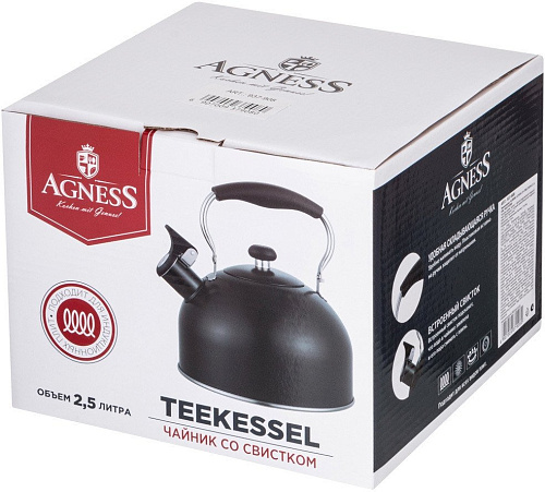 Чайник со свистком Agness Teekessel 937-907
