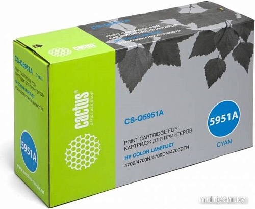 Картридж CACTUS CS-Q5951A (аналог HP Q5951A)