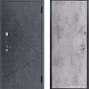 Металлическая дверь Guard Loft бетон графит/бетон серый (86x205, правая)