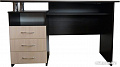 Письменный стол Компас мебель КС-003-22 (венге темный/дуб молочный)