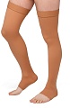 Чулки компрессионные Польза 4001 выше колена 2 кл.к. (р.3 (M), рост2, бежевый)