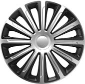 Набор колпаков на диски Versaco Trend 16&quot; 16TRENDSB (4шт, серебристый/черный)
