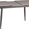 Кухонный стол TetChair Балморал 120+40x80x75 (серый/черный)