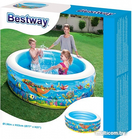 Надувной бассейн Bestway 51122 (196х53)