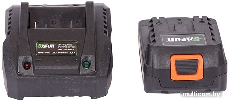 Дрель-шуруповерт Safun CD-18BL Profi (с 2-мя АКБ, кейс)