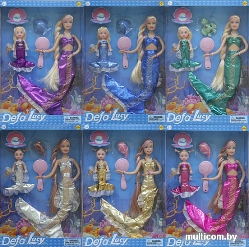 Кукла Defa Lucy Русалки 8302
