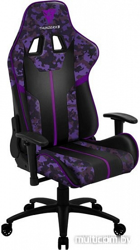 Кресло ThunderX3 BC3 Camo Ultra Violet Air (фиолетовый камуфляж)