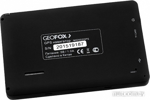 GPS навигатор GEOFOX MID502GPS