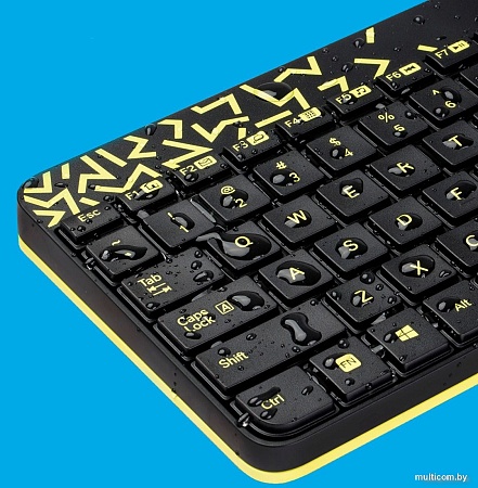 Офисный набор Logitech MK240 Nano 920-008198 (черный)