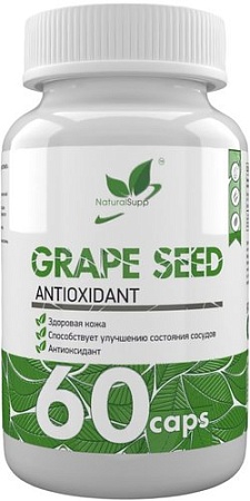 БАД NaturalSupp Экстракт виноградных косточек (60капсул)