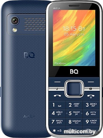 Мобильный телефон BQ-Mobile BQ-2448 Art L+ (синий)