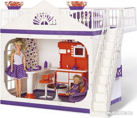 Кукольный домик Огонек Дачный дом Конфетти С-1361