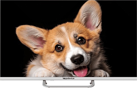 Телевизор Topdevice 32" SMART TV YаOS 03 (белый)