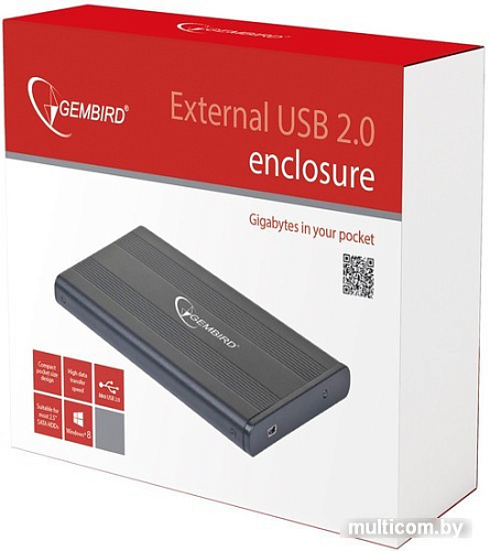Бокс для жесткого диска Gembird EE2-U2S-5