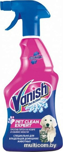 Средство для ковровых покрытий Vanish Oxi Action Pet Clean Expert 750 мл
