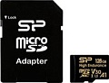 Карта памяти Silicon-Power Golden Series High Endurance microSDXC SP128GBSTXDV3V1HSP 128GB (с адаптером)