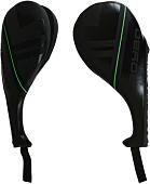 Лапа BoyBo Ракетка тхэквондо двойная B-series (черный/зеленый)