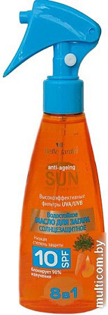 Масло для загара Belle Jardin Anti-Ageing Sun Protection System водостойкое SPF10 180 мл