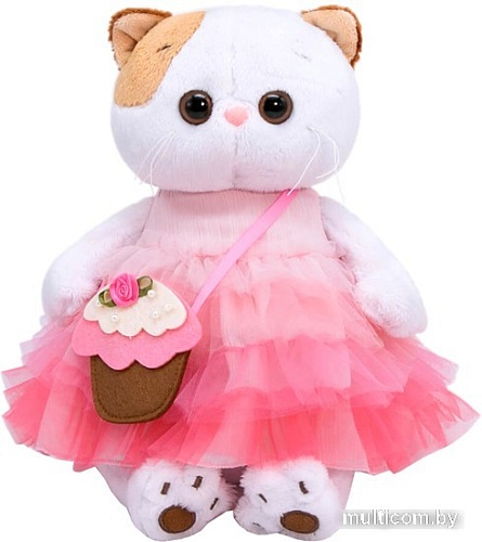 Классическая игрушка BUDI BASA Collection Кошечка Ли-Ли с сумочкой-пирожным LK24-050 (24 см)