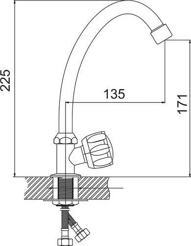 Кран Gota Rocio Orio 340010-GOTA