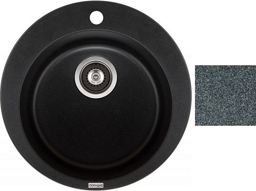 Кухонная мойка Gerhans A04 (графит)