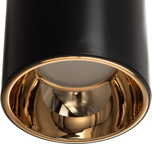 Точечный светильник BayerLux Рулл 10385885 (черный/золото)