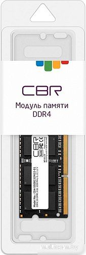 Оперативная память CBR 8ГБ DDR4 SODIMM 3200 МГц CD4-SS08G32M22-01