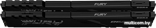 Оперативная память Kingston FURY Beast 2x8GB DDR4 PC4-24000 KF430C15BBK2/16