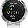 Умные часы Garmin Vivoactive 3 (серебристый/белый)