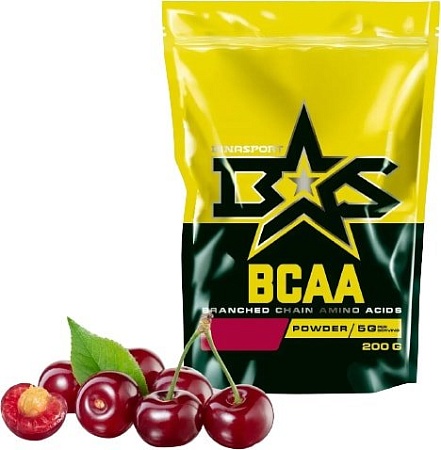Аминокислоты Binasport BCAA (200г, вишня)