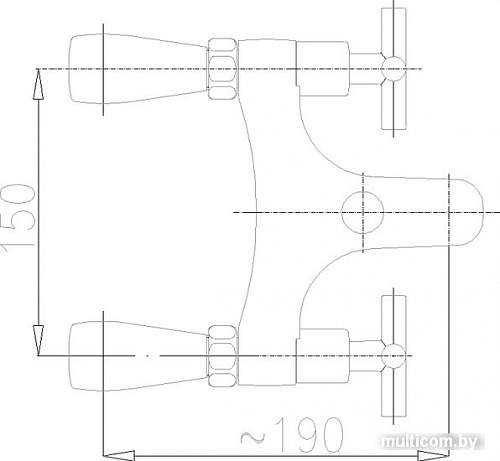 Смеситель Armatura Symetric 345-010-00